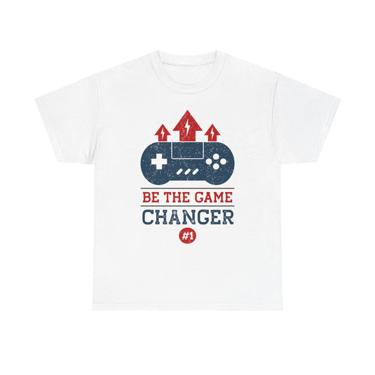 Be The Game Changer T-Shirt — Retro Gamer Motivation Tee