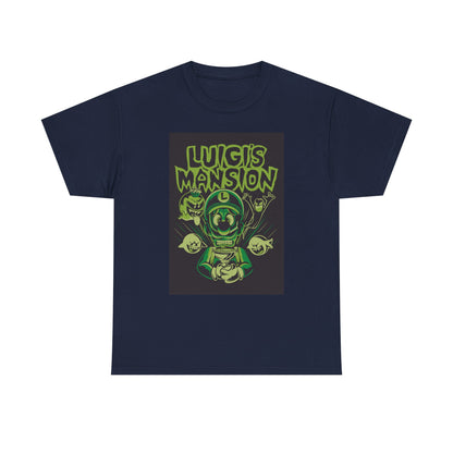 Haunted Plumber Hero T-Shirt — Retro Ghost Hunt Tee