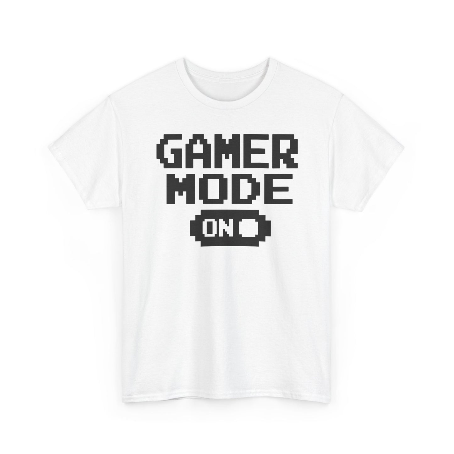 Gamer Mode On T-Shirt — Retro 8-Bit Pixel Tee