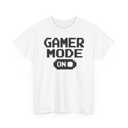 Gamer Mode On T-Shirt — Retro 8-Bit Pixel Tee