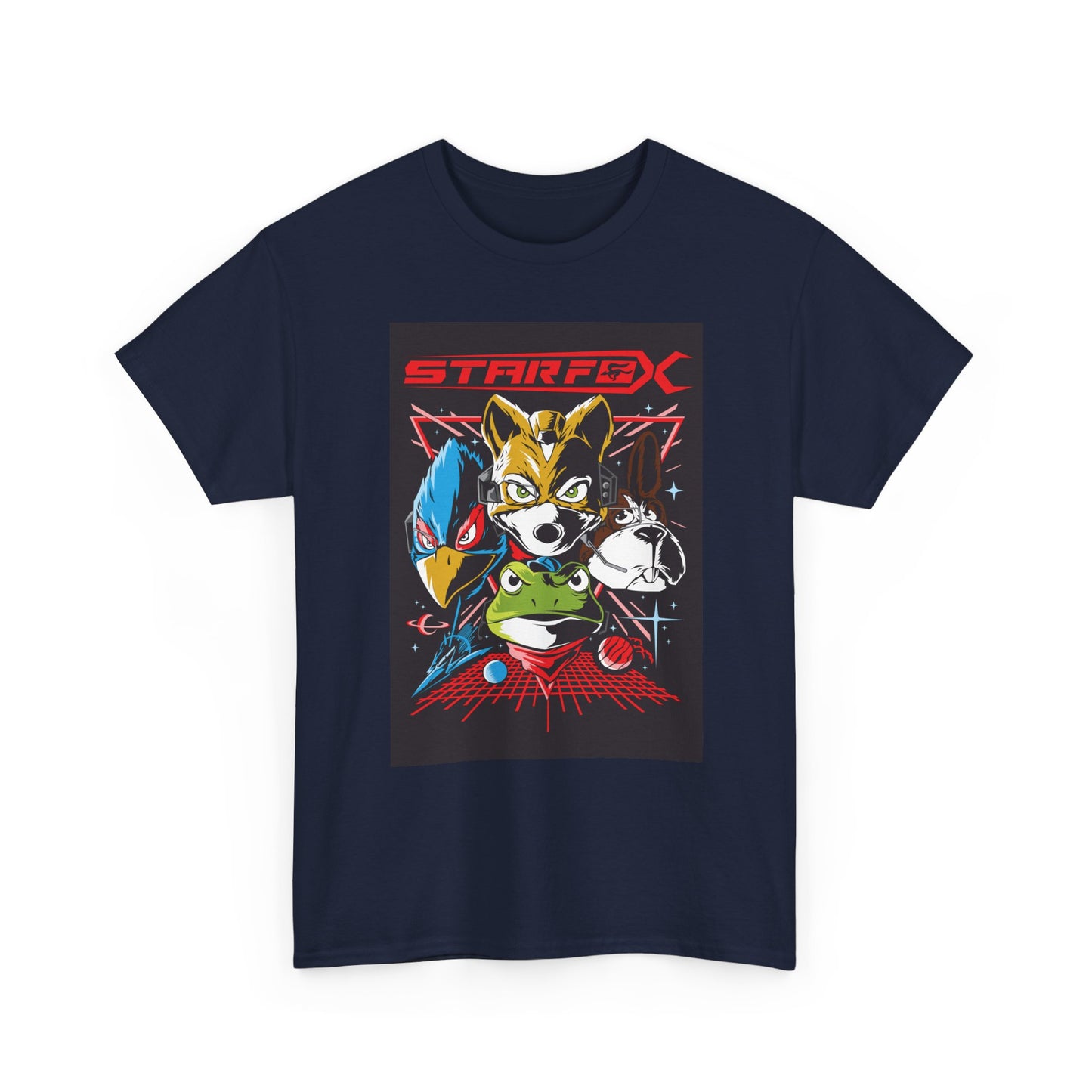 Cosmic Animal Squadron T-Shirt — Retro Space Shooter Tee
