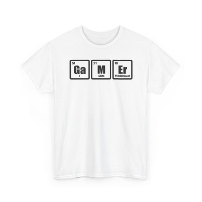 Gamer Periodic Table T-Shirt — Nerdy Science Humor Tee