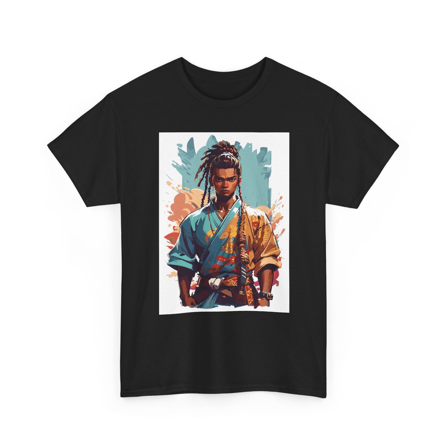 Wandering Blade Samurai T-Shirt — Anime Warrior Art Tee