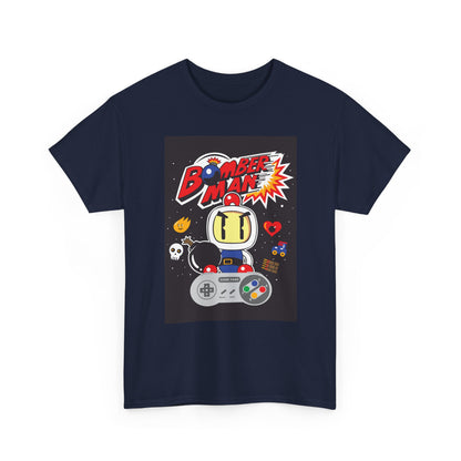 Retro Bomber Hero T-Shirt — Classic Arcade Gaming Tee