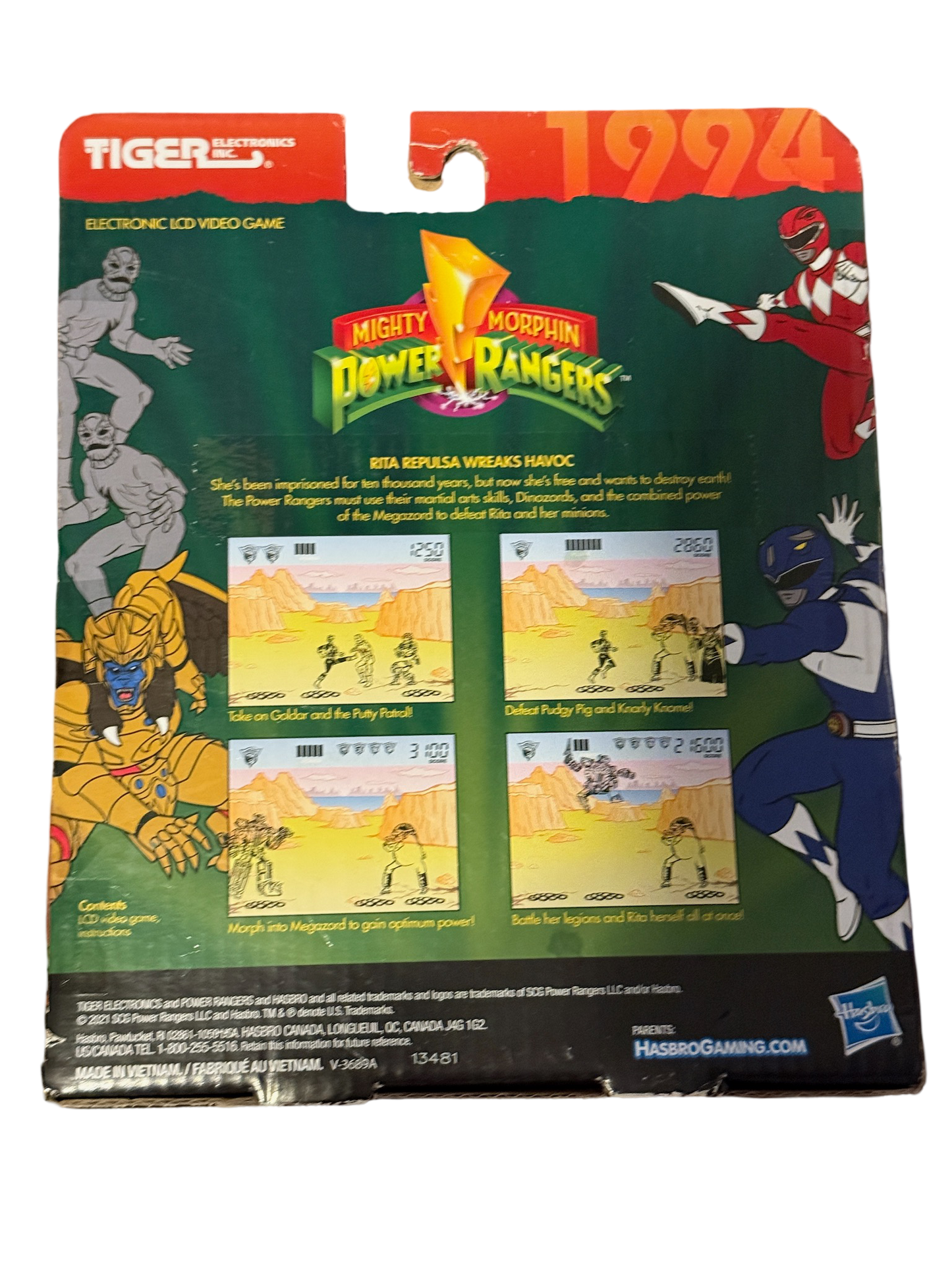 Mighty Morphin Power Rangers Video Game Player