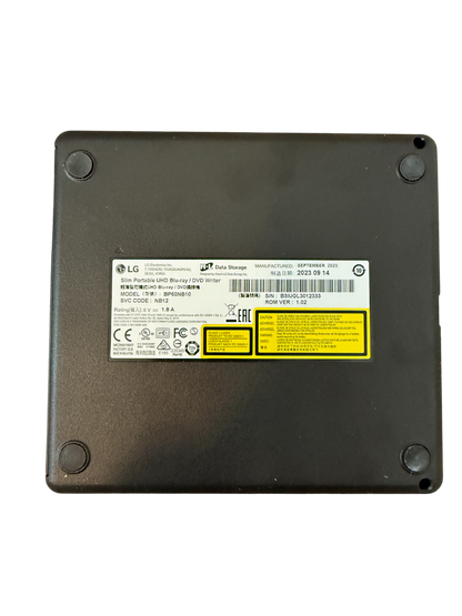 LG Slim Portable USH Blu-ray / DVD Writer