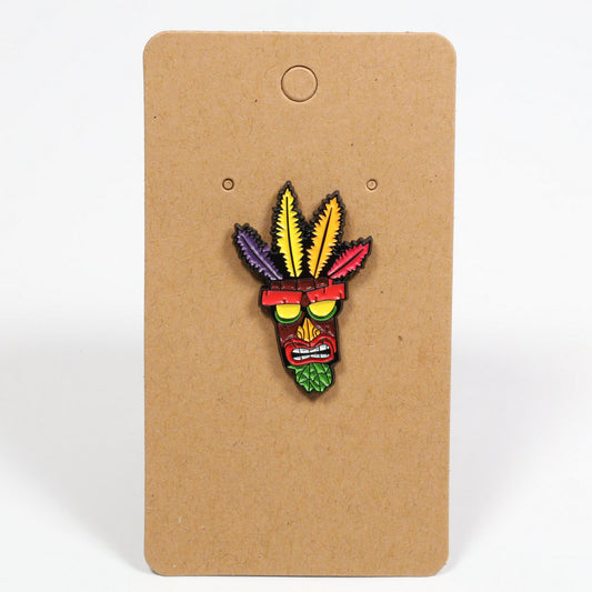 Aku Aku "Crash Bandicoot" Enamel Pin