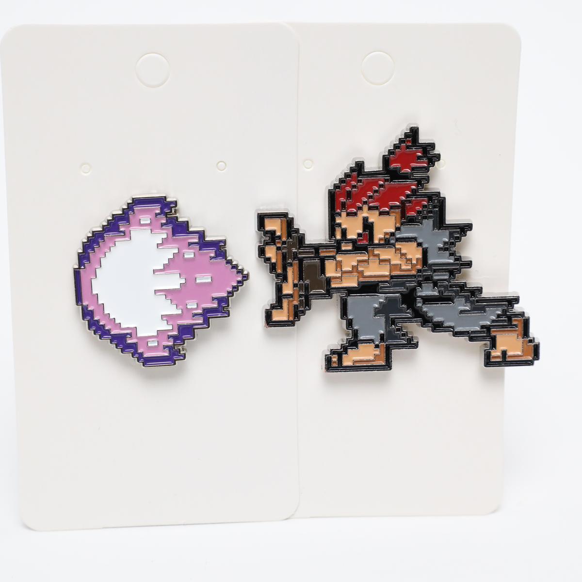 Akuma Pixel Hadouken Street Fighter Enamel Pin