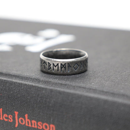 Ancient Viking Rune Ring (Size 7)