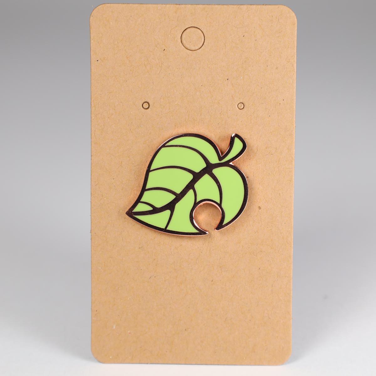 Animal Crossing Leaf Enamel Pin