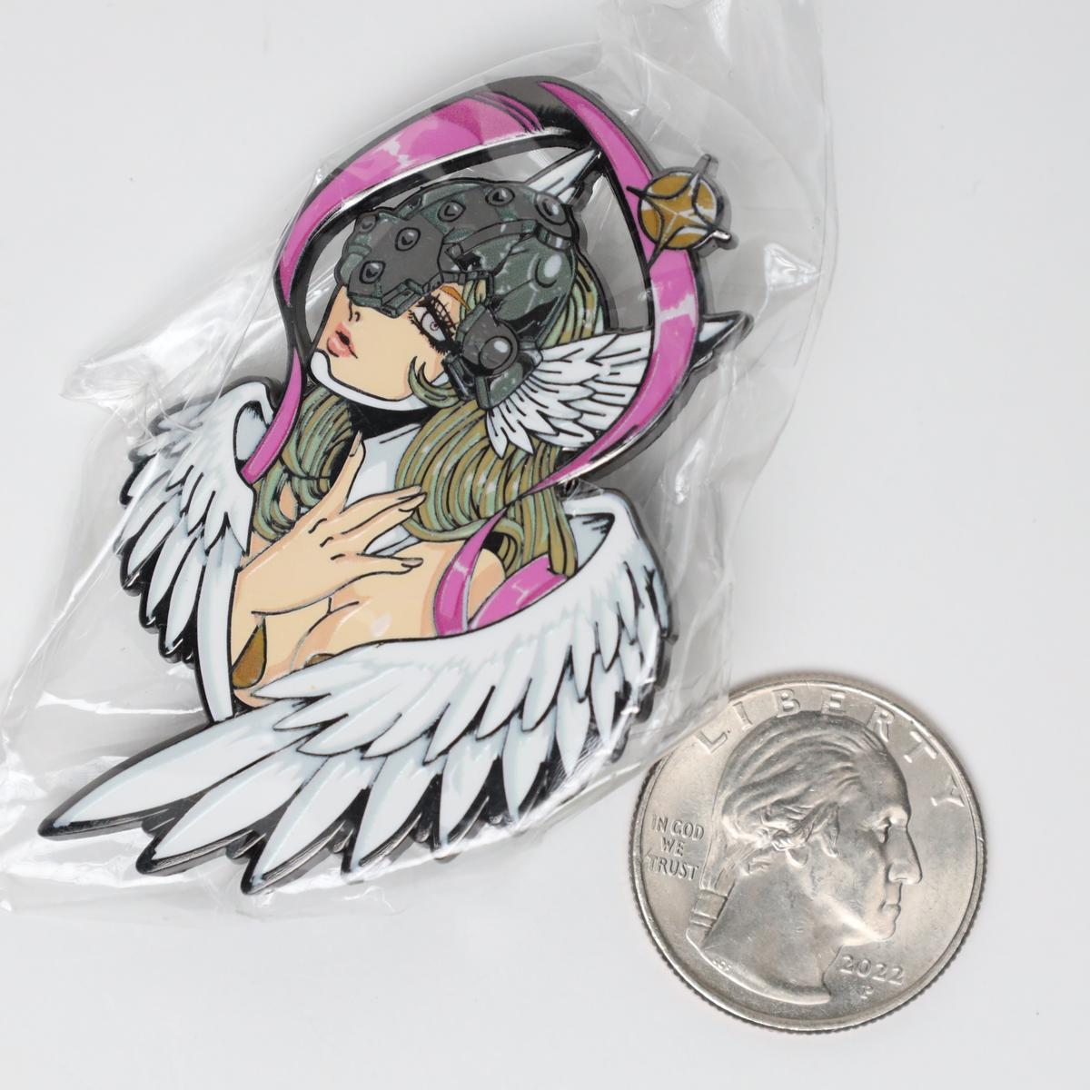 Anime Angel Lady Enamel Pin