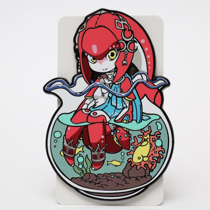 Anime Jar Lady Enamel Pin