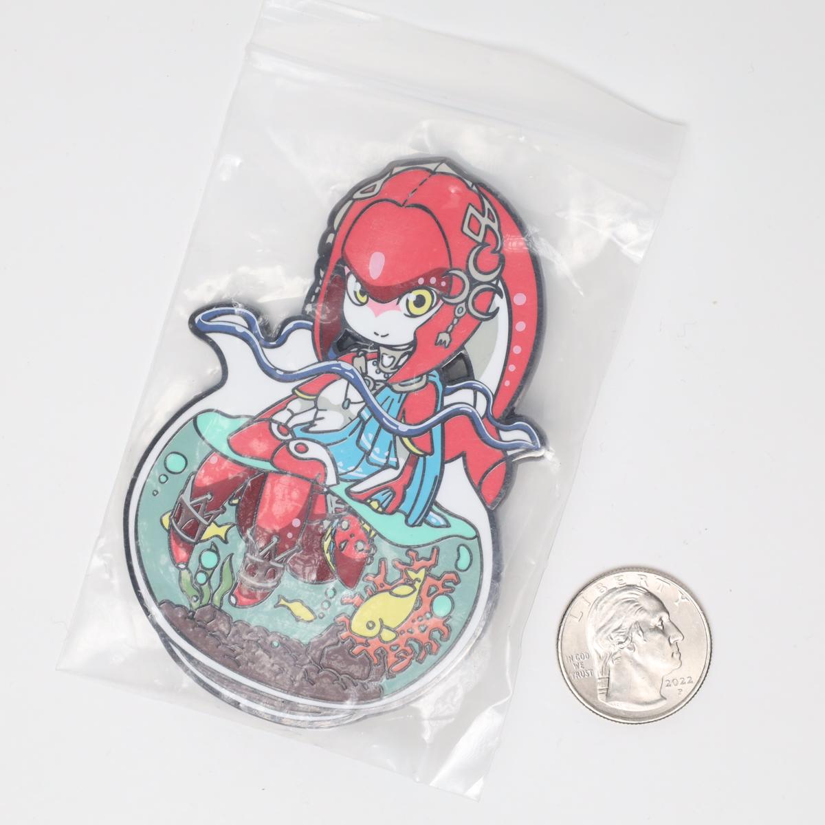 Anime Jar Lady Enamel Pin