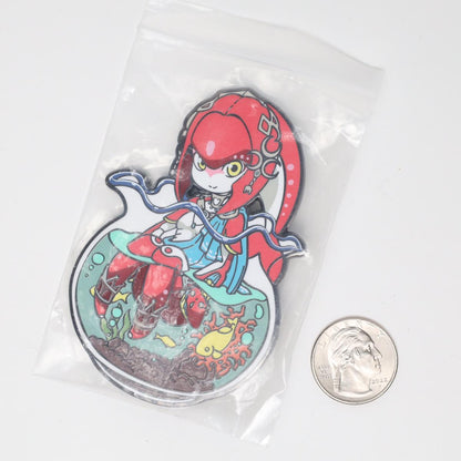 Anime Jar Lady Enamel Pin