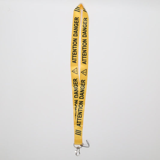 Attention Danger Lanyard