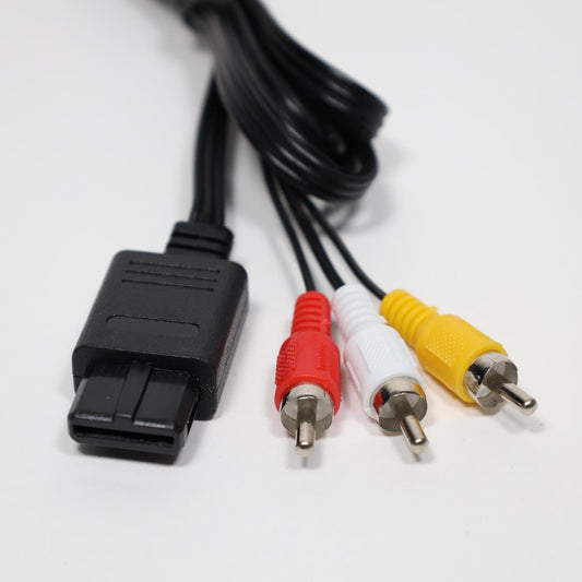 AV RCA Cable for Nintendo Consoles - Nintendo 64