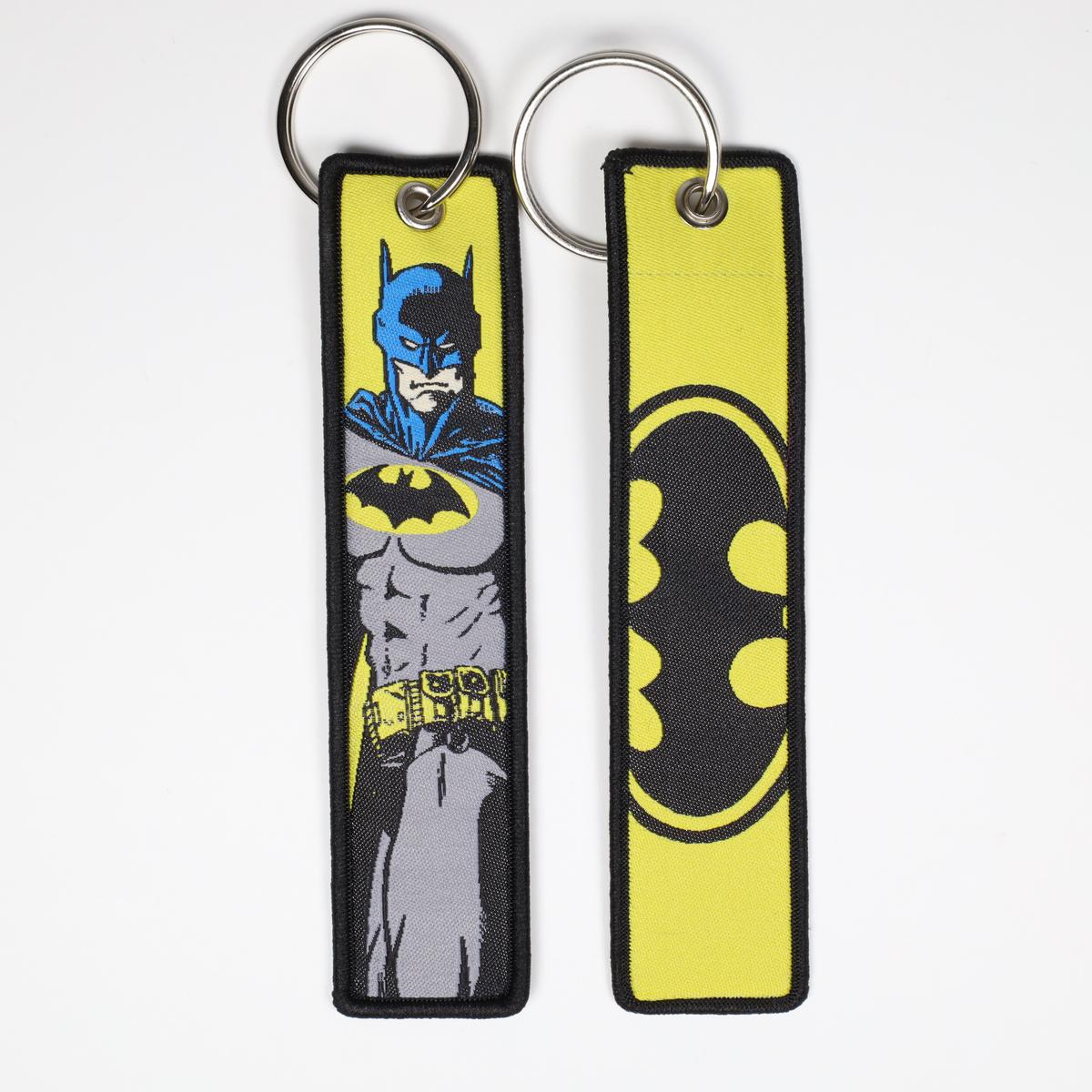 Batman Embroidered Keychain