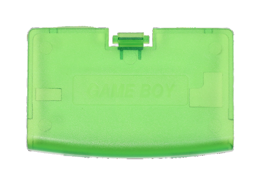 Generic Battery Cover - Gameboy Advance (Clear Green)