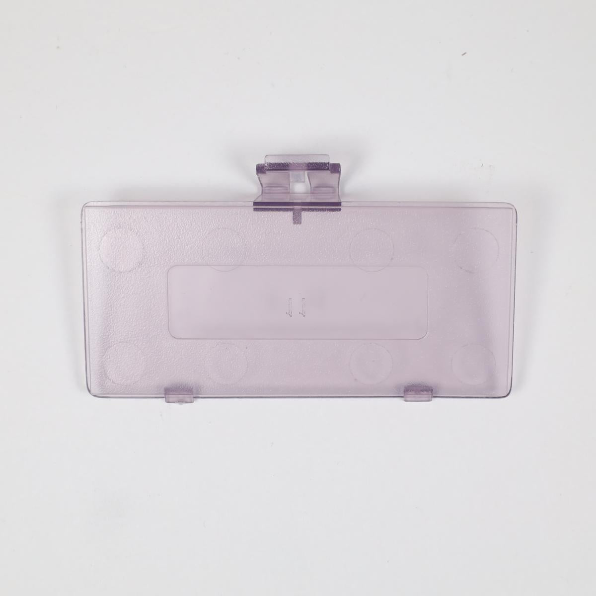 Battery Cover - Gameboy Pocket (Clear Purple)