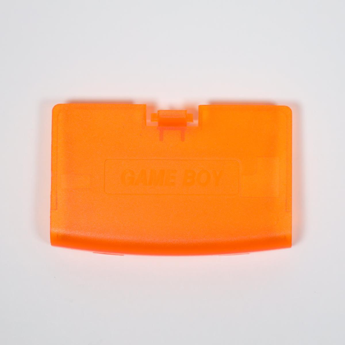 Battery Cover - Gameboy Advance (Clear Orange)