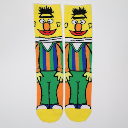 Bert “Sesame Street” 90s Cartoon Socks