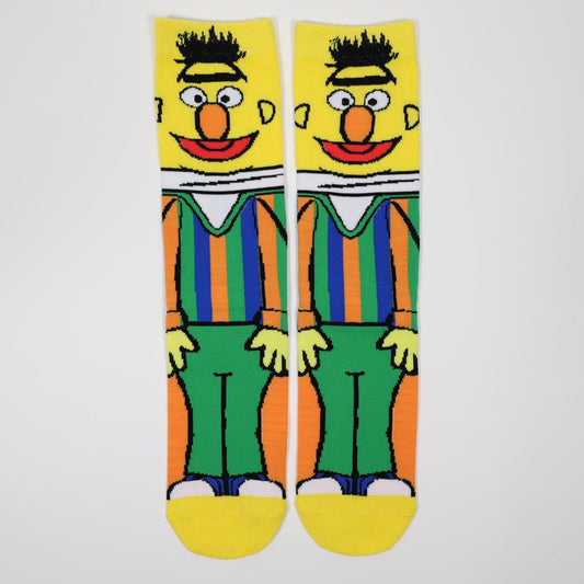 Bert “Sesame Street” 90s Cartoon Socks