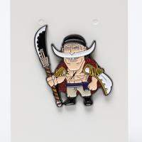 Big Head Whitebeard One Piece Enamel Pin