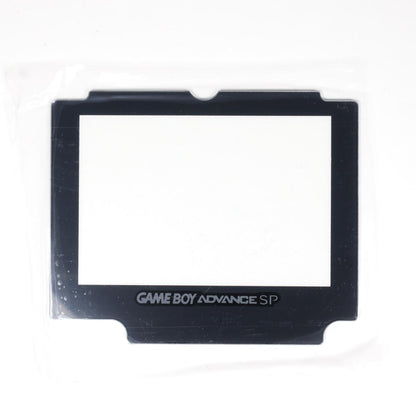 Black Glass Replacement Screen Lens for Nintendo GBA SP (GBA-SP) - GBA SP (Color / Material / Platform)