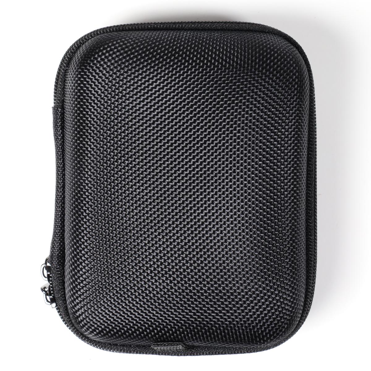 Black Nintendo GBA SP Hard Protection Case with Internal Pocket - GBA SP (Color)