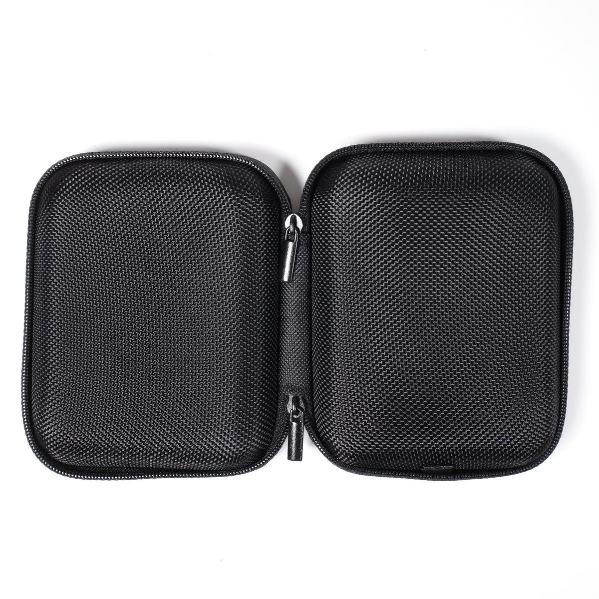 Black Nintendo GBA SP Hard Protection Case with Internal Pocket - GBA SP (Color)