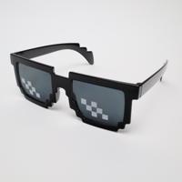 Black Pixel Sunglasses (Large)