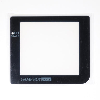 Black Plastic Replacement Screen Lens for Nintendo Pocket - GB Pocket (Color / Material / Platform)