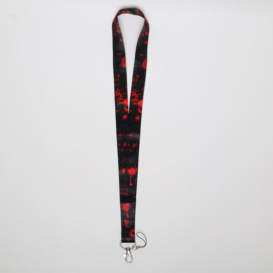 Blood Splatter Lanyard