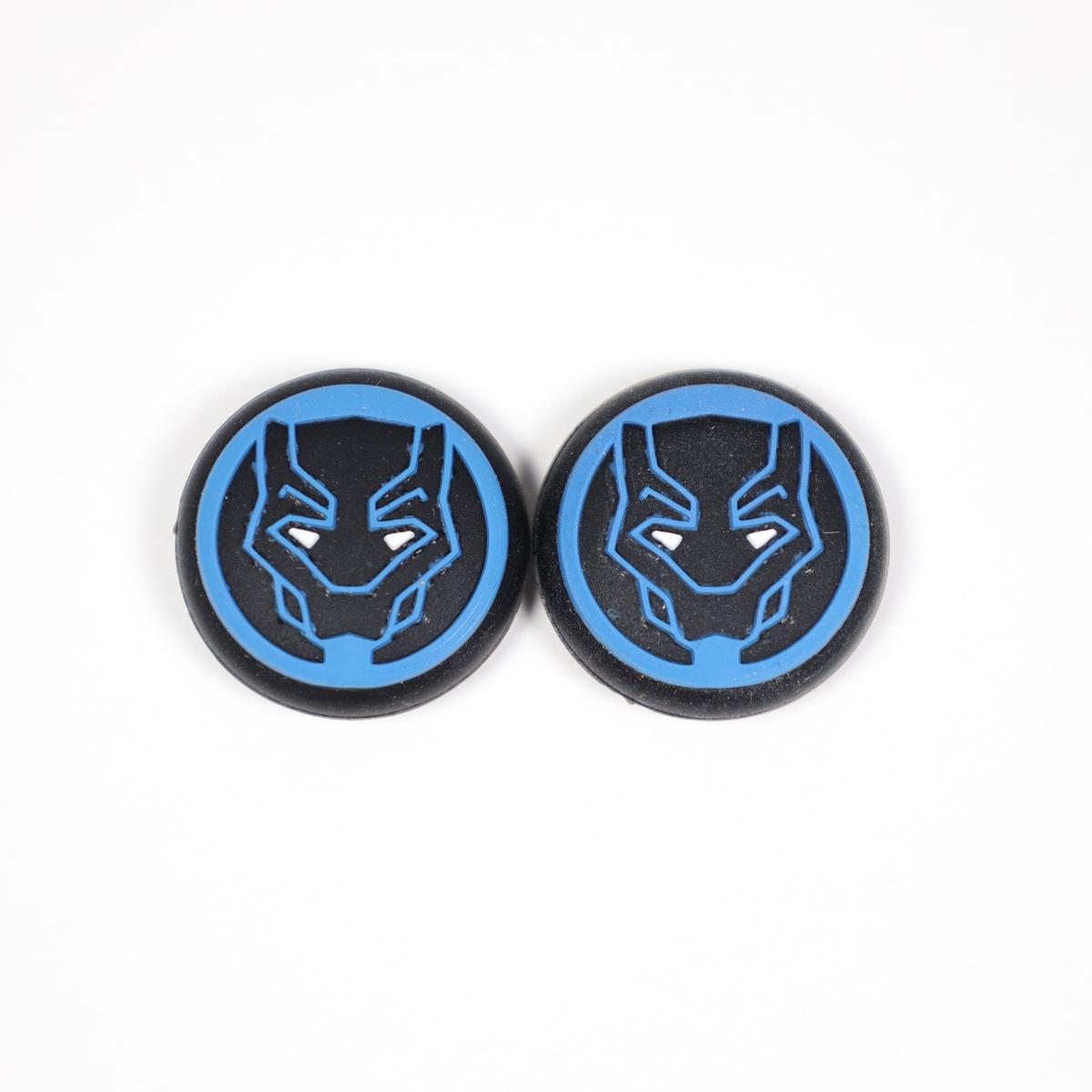 Blue Black Panther Thumb Grips