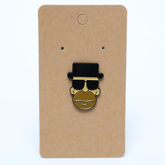 Breaking Bad x Homer Simpson Heisenberg Face Enamel Pin