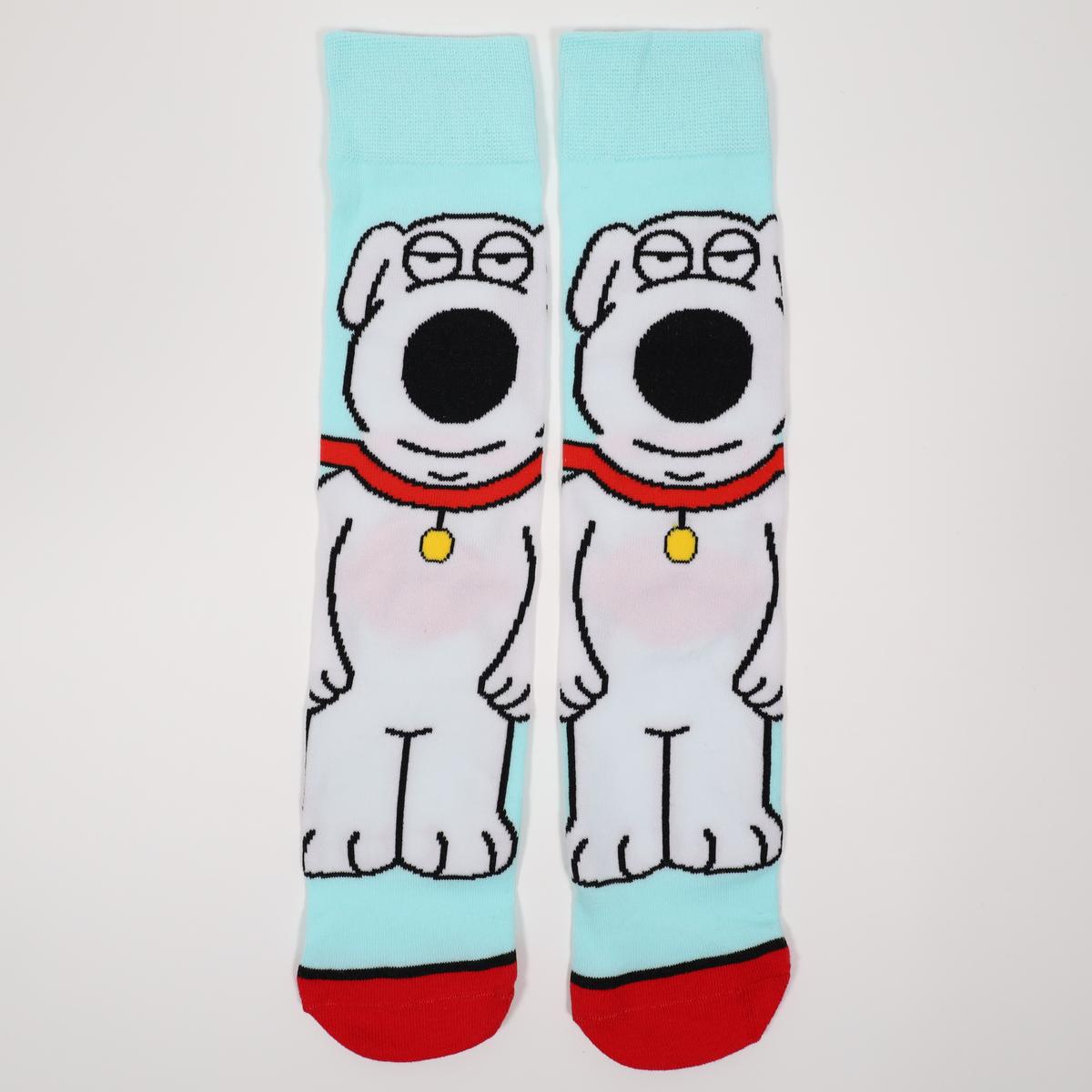 Brian "Family Guy" Cartoon Socks