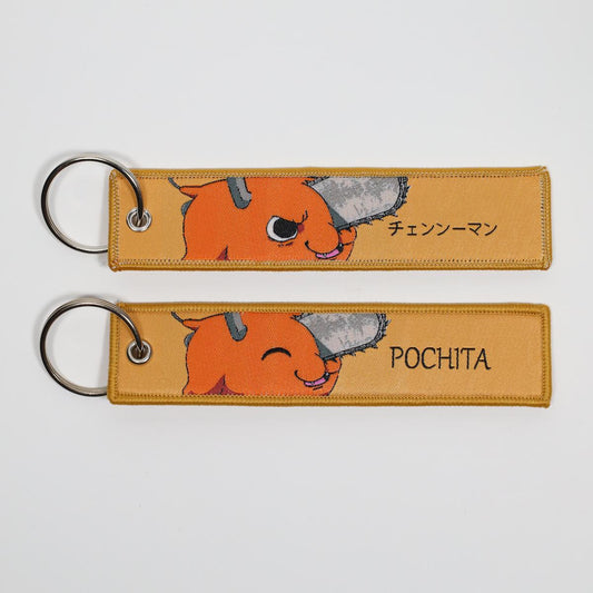 Chainsaw Man Pochita Anime Keychain