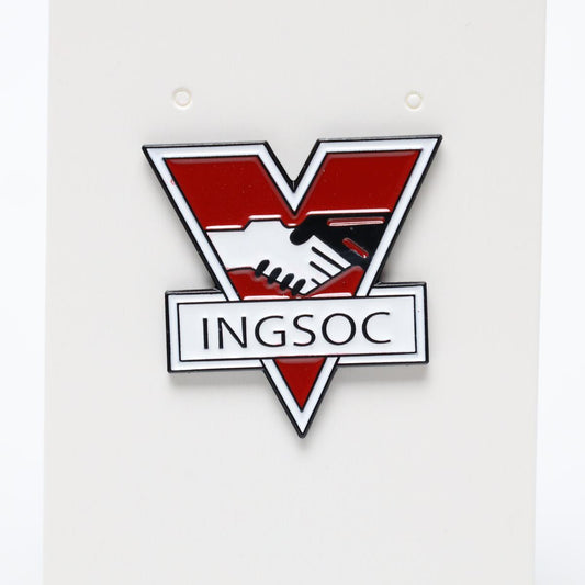 Classic 1984 INGSOC Logo Enamel Pin