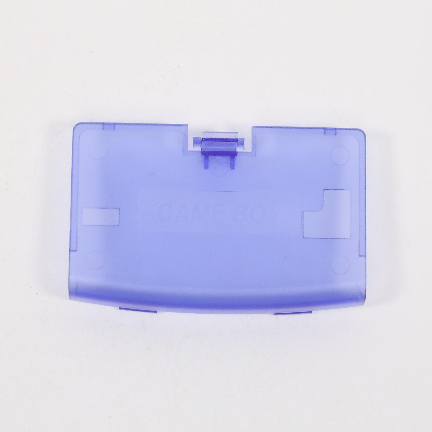 Clear Dark Blue Battery Cover for Nintendo GBA (GBA) - GBA