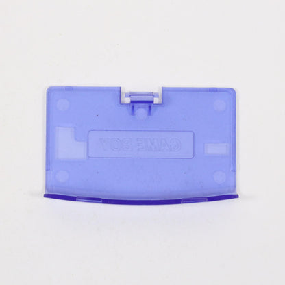 Clear Dark Blue Battery Cover for Nintendo GBA (GBA) - GBA