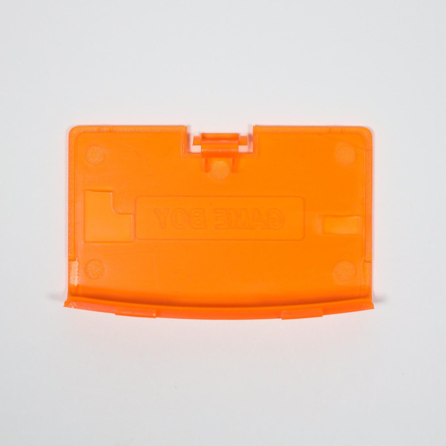 Clear Orange Battery Cover for Nintendo GBA (GBA) - GBA