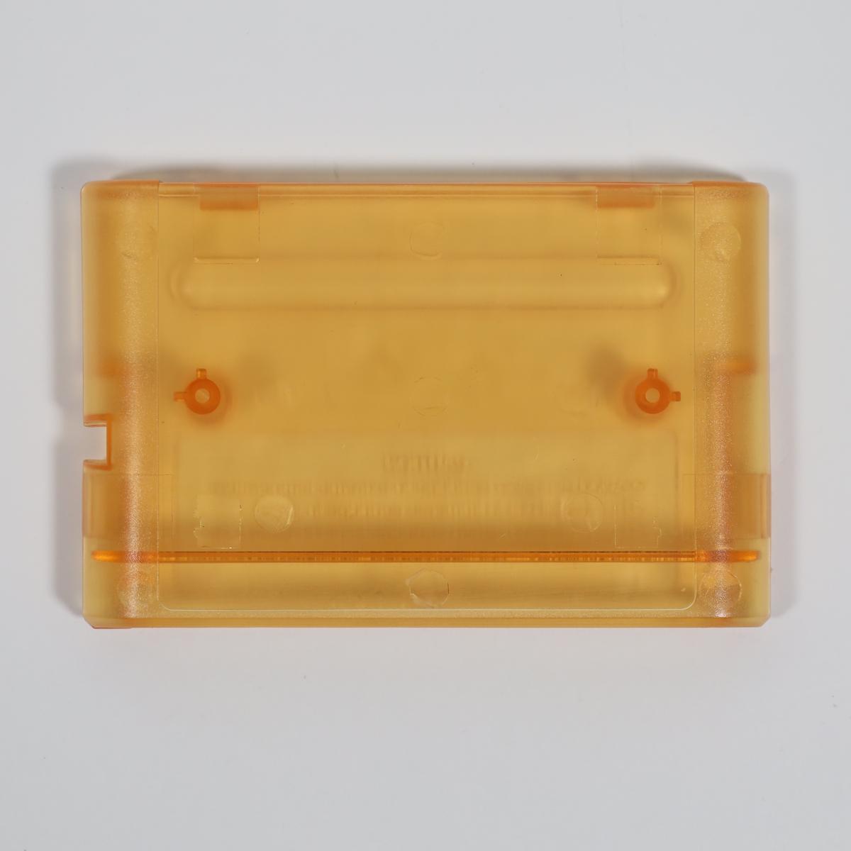 Clear Orange Replacement Game Cartridge Shell for Sega Genesis - Genesis (Color)