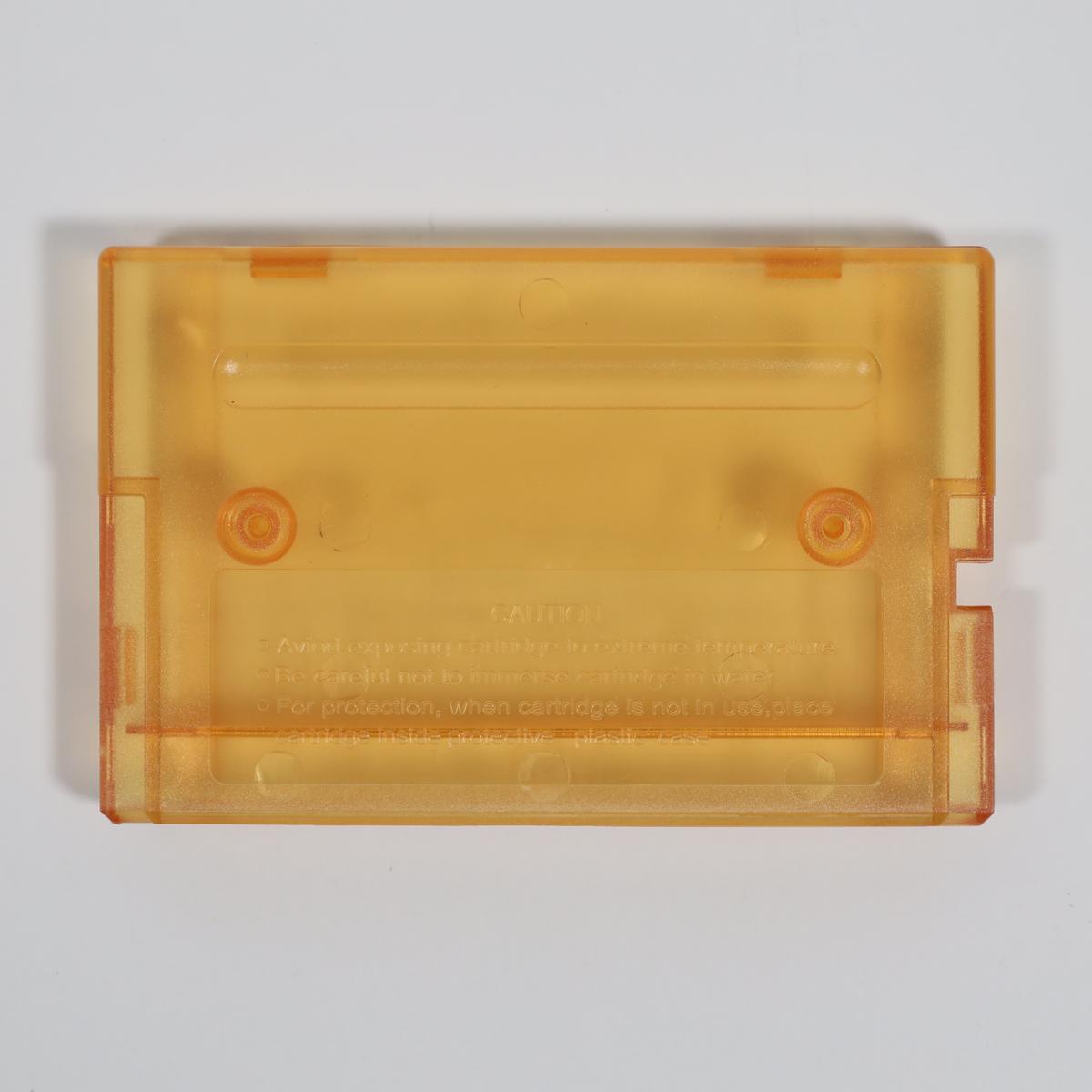 Clear Orange Replacement Game Cartridge Shell for Sega Genesis - Genesis (Color)