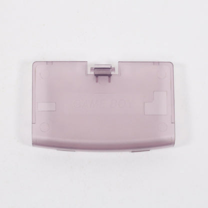 Clear Purple Battery Cover for Nintendo GBA (GBA) - GBA