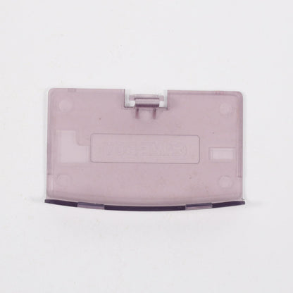 Clear Purple Battery Cover for Nintendo GBA (GBA) - GBA