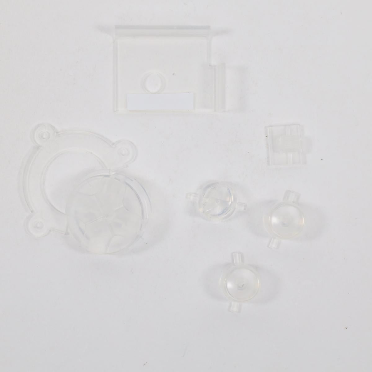 Clear Replacement Buttons for Sega Game Gear - Game Gear (Color)