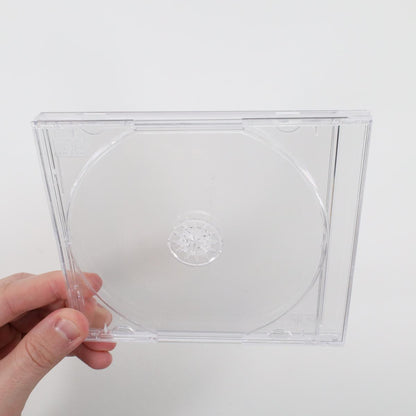 Clear Standard CD Replacement Jewel Case