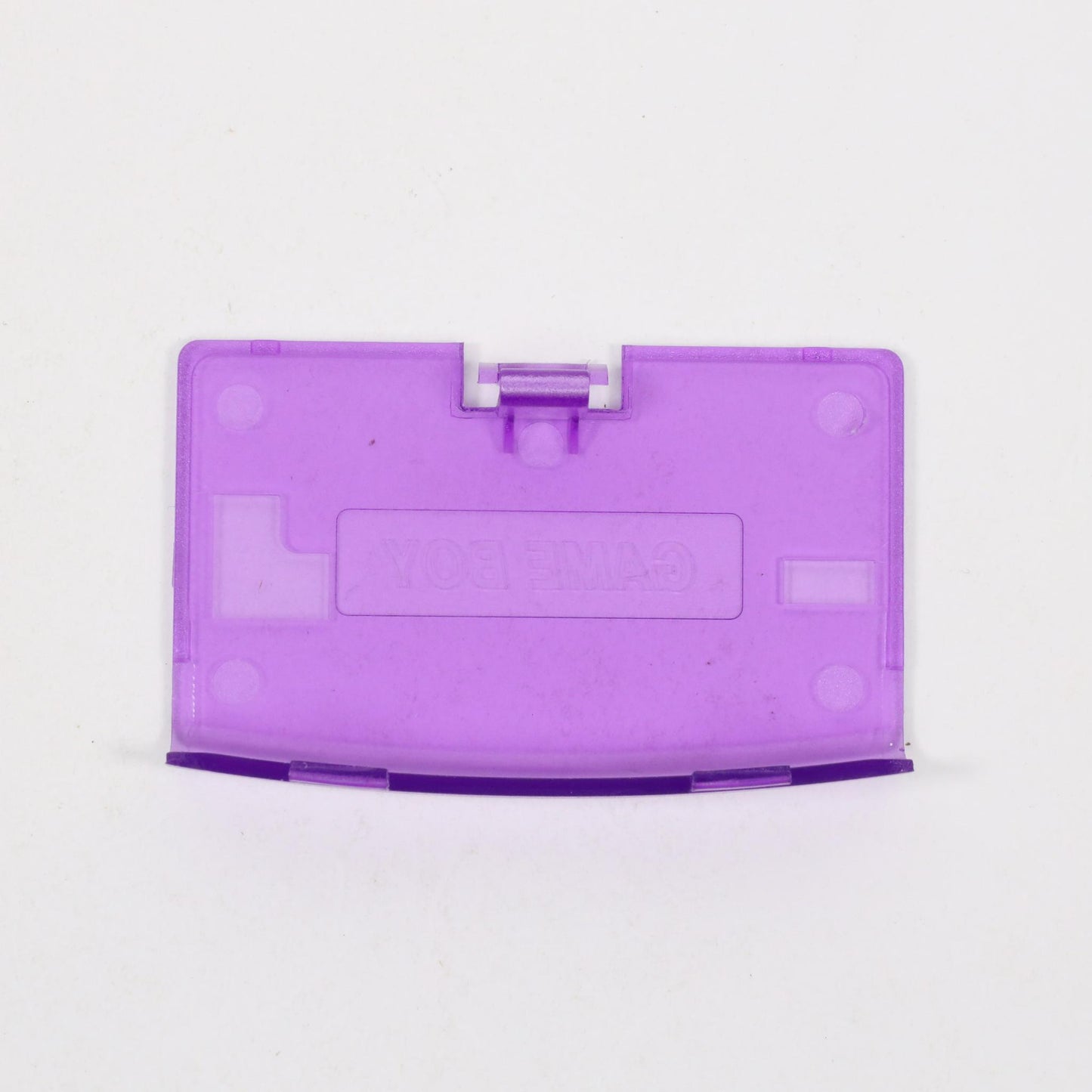 Clear Violet Purple Battery Cover for Nintendo GBA (GBA) - GBA