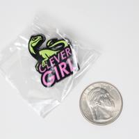 Clever Girl Raptor Jurassic Park Enamel Pin