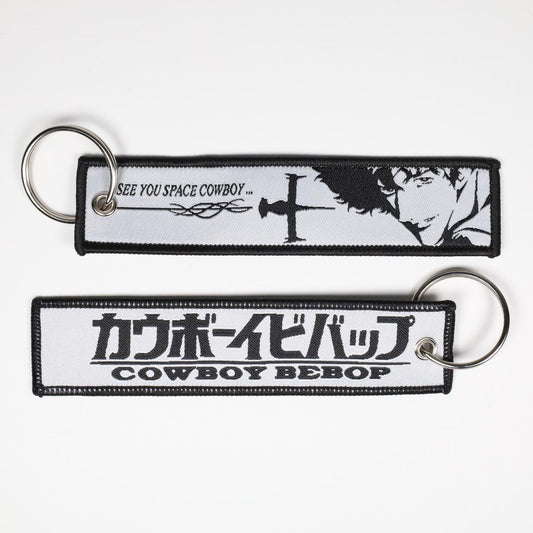 Cowboy Bebop Anime Embroidered Keychain